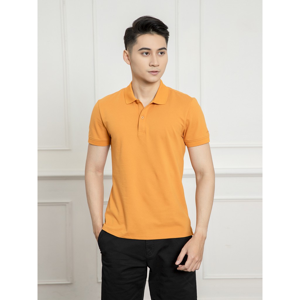 áo thun nam, áo phông nam ngắn tay có cổ⚡ARISTINO⚡ trơn đơn giản, tinh xảo, kiểu dáng SLIM FIT - APSR02