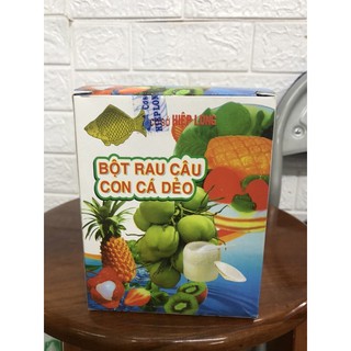 1 hộp Bột rau câu con cá dẻo