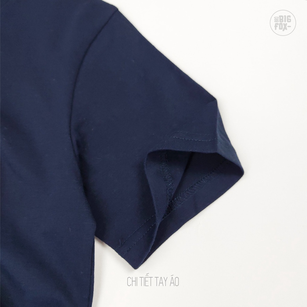 Áo Thun Bé Trai Size Đại Bigfox, Áo Phông Trẻ Em In Hình Số 3,Chất Cotton Xuất