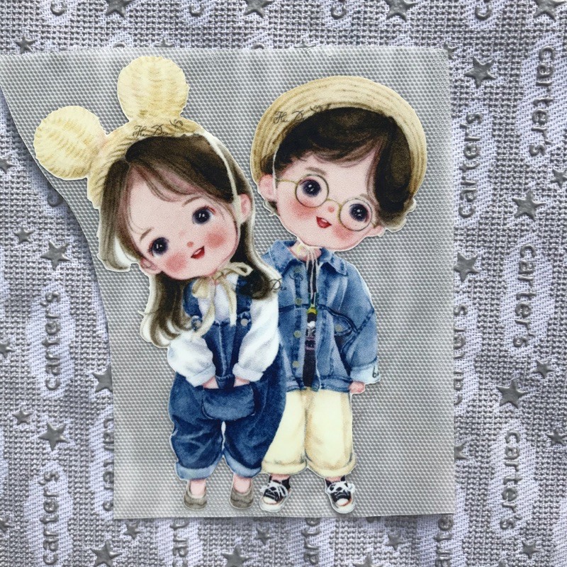 Hình dán nhiệt đủ size