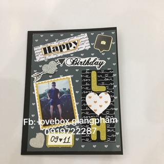 Thiệp ảnh handmade