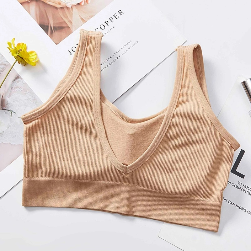 [ Women Beauty V-Back Sports Bra ][ Women Shock-proof Running Yoga Sport Bras ] [Breathable Comfortable Push Up Bra]