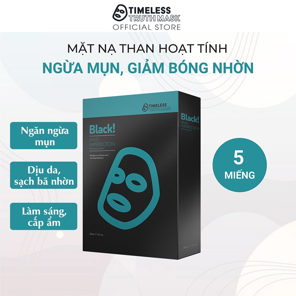 Quà tặng hộp quà mặt nạ dưỡng da Timeless Truth Mask hộp 5 miếng 30ml +quà tặng