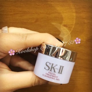Mini gel tẩy trang Facial Treatment Cleansing Gel 15g
