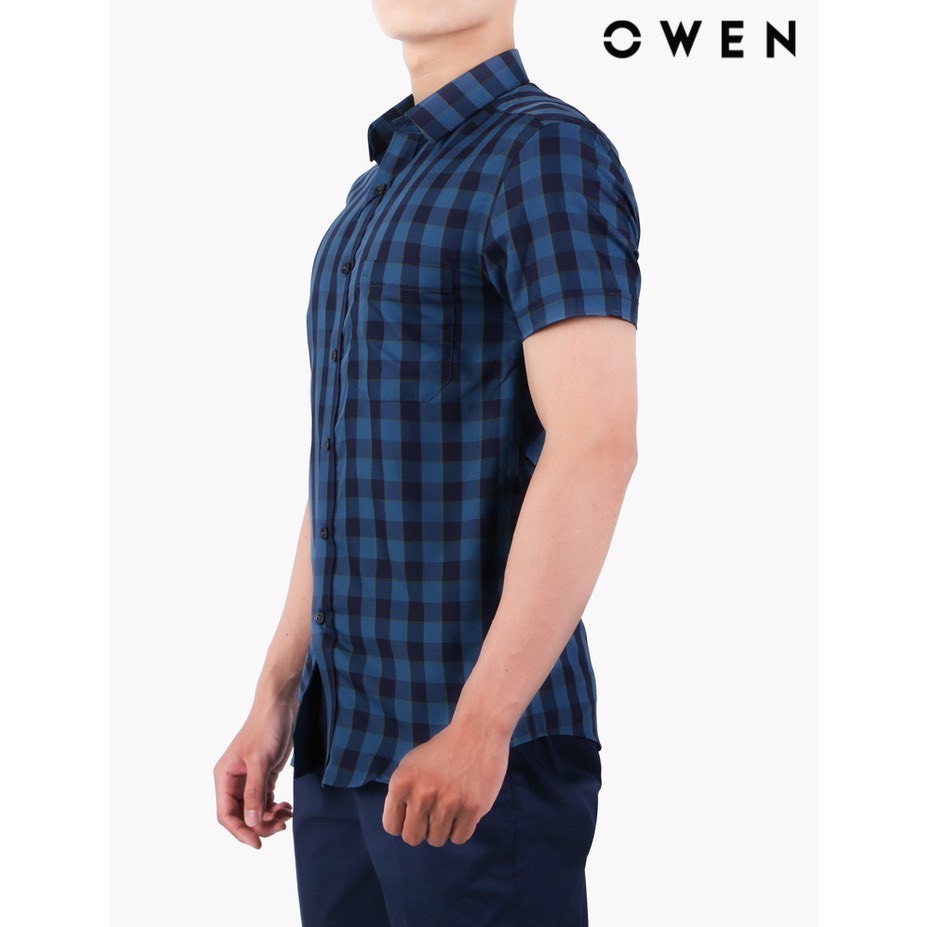 Áo sơ mi ngắn tay OWEN Regularfit - AR22697NT