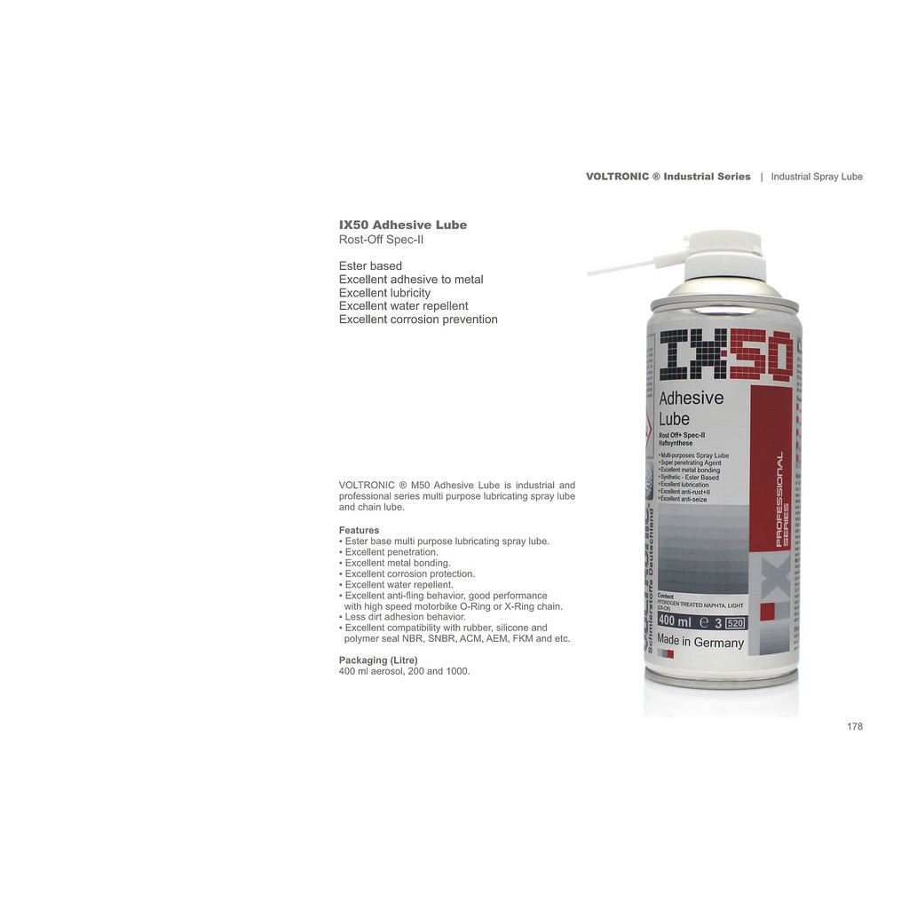 Xịt dưỡng sên Voltronic IX50 400ml