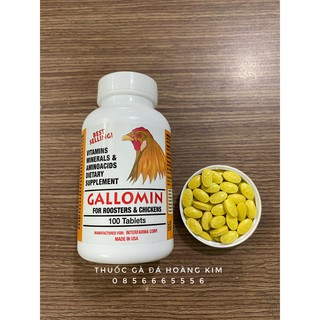 Gallomin - dinh dưỡng tăng cơ cho gà đá