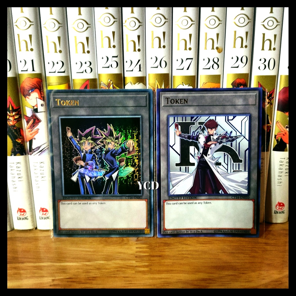 Thẻ bài Yugioh chính hãng Set 2 token promo mega tin 2017