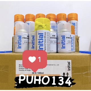 Bình xịt khử mùi không khí Initial (Xịt được 6000 lần)