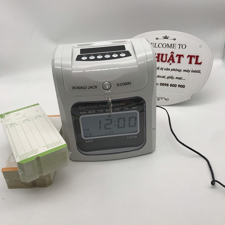Máy Chấm công Thẻ giấy 2300A & 2300N