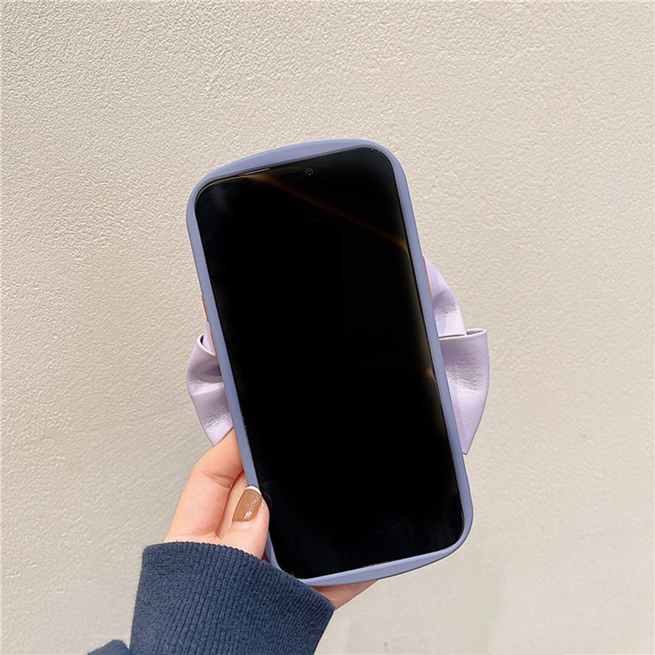 Ốp Điện Thoại Da Silicon Mềm Màu Kẹo Hình Bướm 3D Cho iPhone 13 12 11 pro max XR X 7 8 Plus XS max