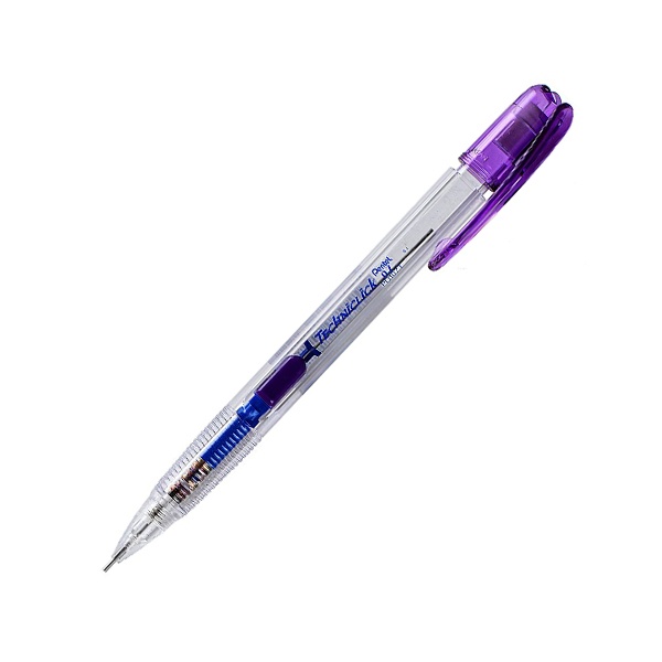 Bút Chì Kim 0.7 mm - Bấm Giữa - Pentel PD107T - Màu Tím