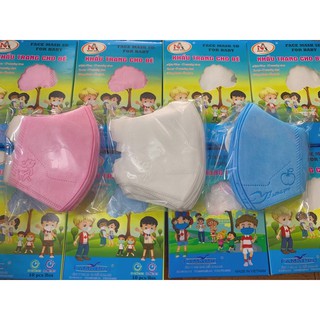 Khẩu trang 5D trẻ e(10c/hop)