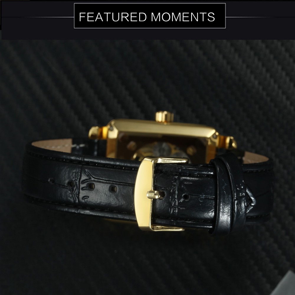 Đồng hồ cơ nam mặt vuông thời trang | BigBuy360 - bigbuy360.vn