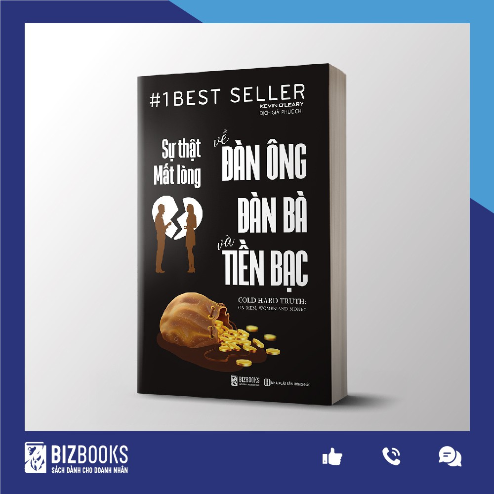 Sách - BIZBOOKS - Sự Thật Mất Lòng Về Đàn Ông, Đàn Bà Và Tiền Bạc - 1 BEST SELLER