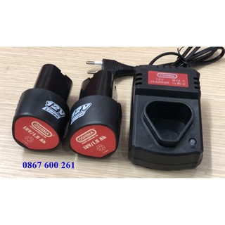 Nóng! máy khoan pin chính hãng oshima kp 12td-k công nghệ nhật bản - máy khoan không dây giá rẻ