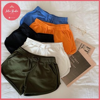 Quần Đùi Nữ Thun Lạnh Co Giãn 4 Chiều