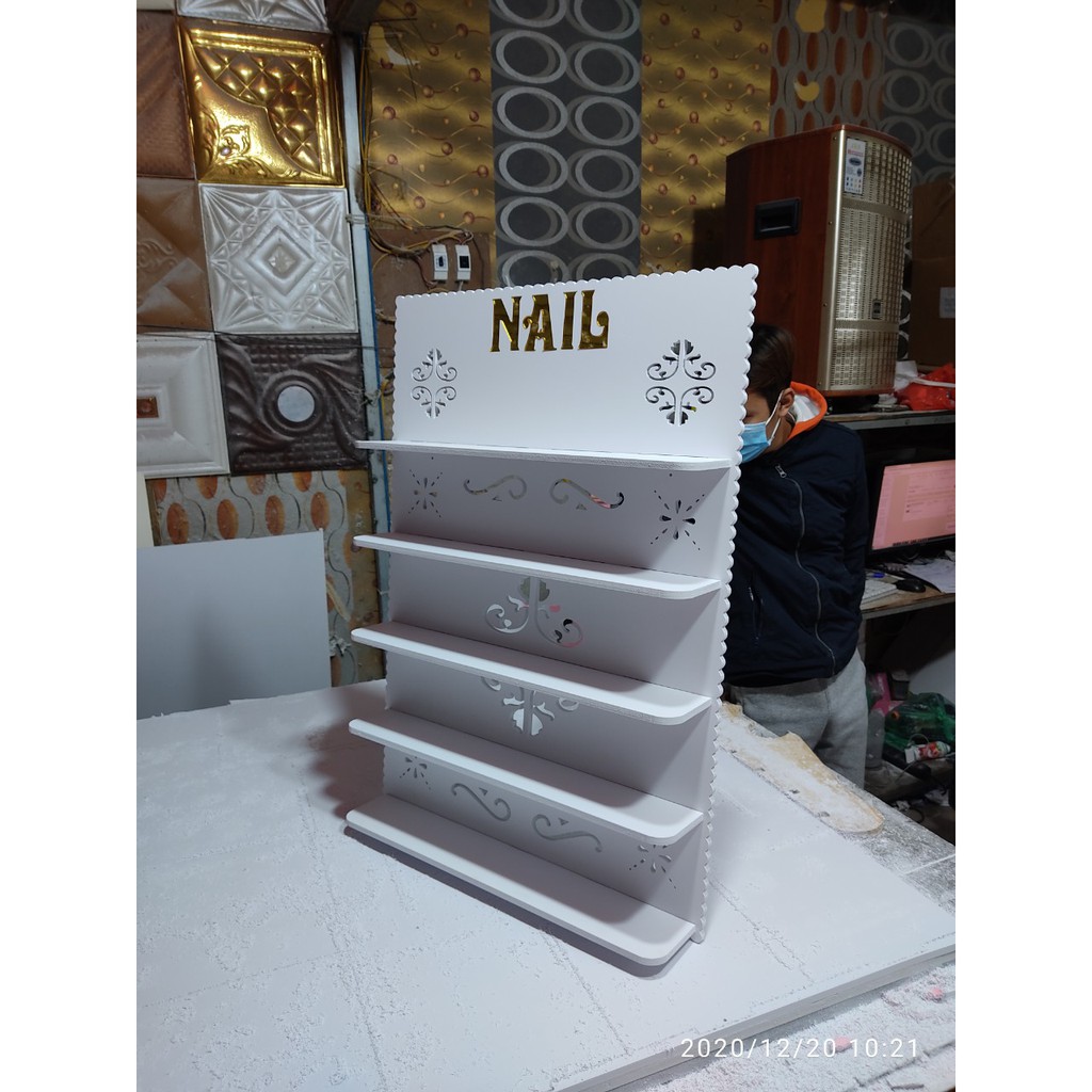 Kệ đựng Sơn Nail treo tường