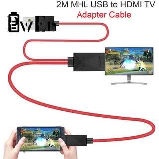 Cáp Chuyển Đổi Pwen Micro Usb Sang Hdmi 1080p Hd Tv 11pin Cho Điện Thoại Android Samsung