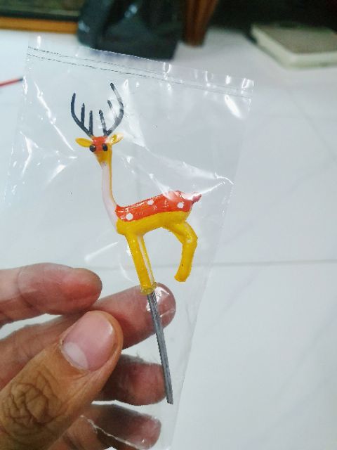 MỘT CẶP NAI LẺ NHỎ TRANG TRÍ HỒ CÁ NON BỘ