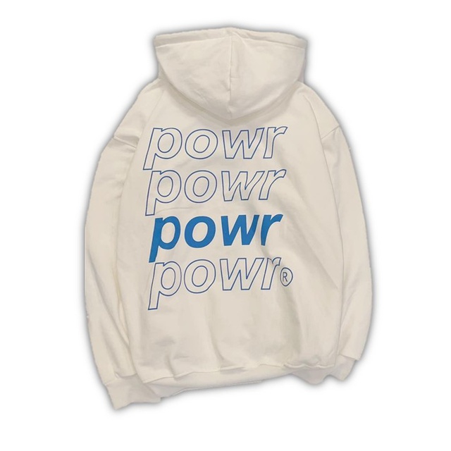 [Mã FAGREEN1505 giảm tới 30K đơn 99K] Áo khoác Hoodie Zip kéo POWR UNISEX | BigBuy360 - bigbuy360.vn