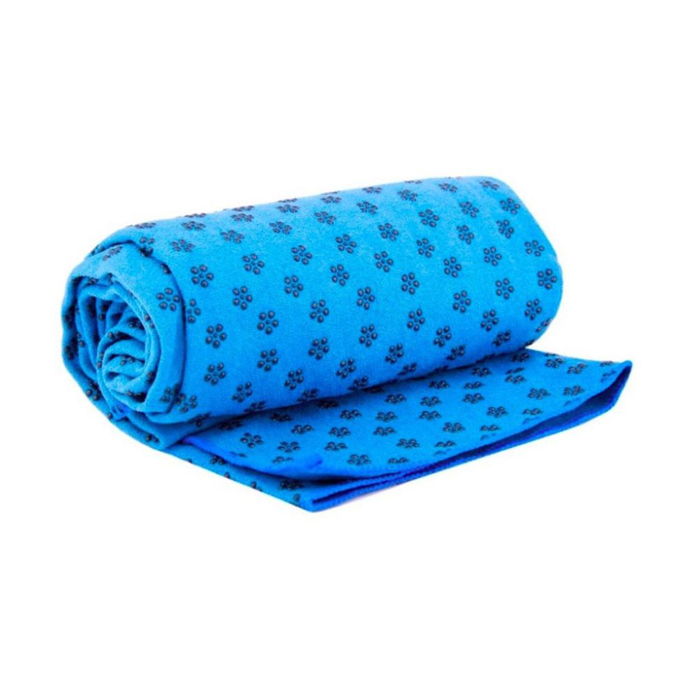 Khăn Trải Thảm Yoga 6886KTT01 Chất Liệu Microfiber Dày Chống Trượt Thấm Mồ Hôi Cao Cấp [Tặng Túi Đựng Khăn]