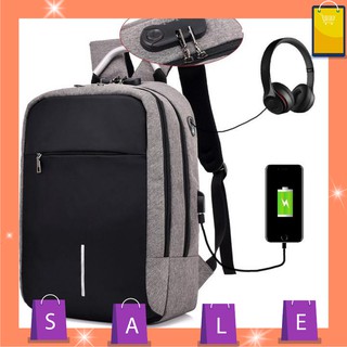 (ẢNH THẬT) BALO THỜI TRANG NAM NỮ, BALO LAPTOP CAO CẤP CHỐNG TRỘM MÃ KHÓA, SIÊU NHẸ, PHẢN QUANG MÀU XÁM