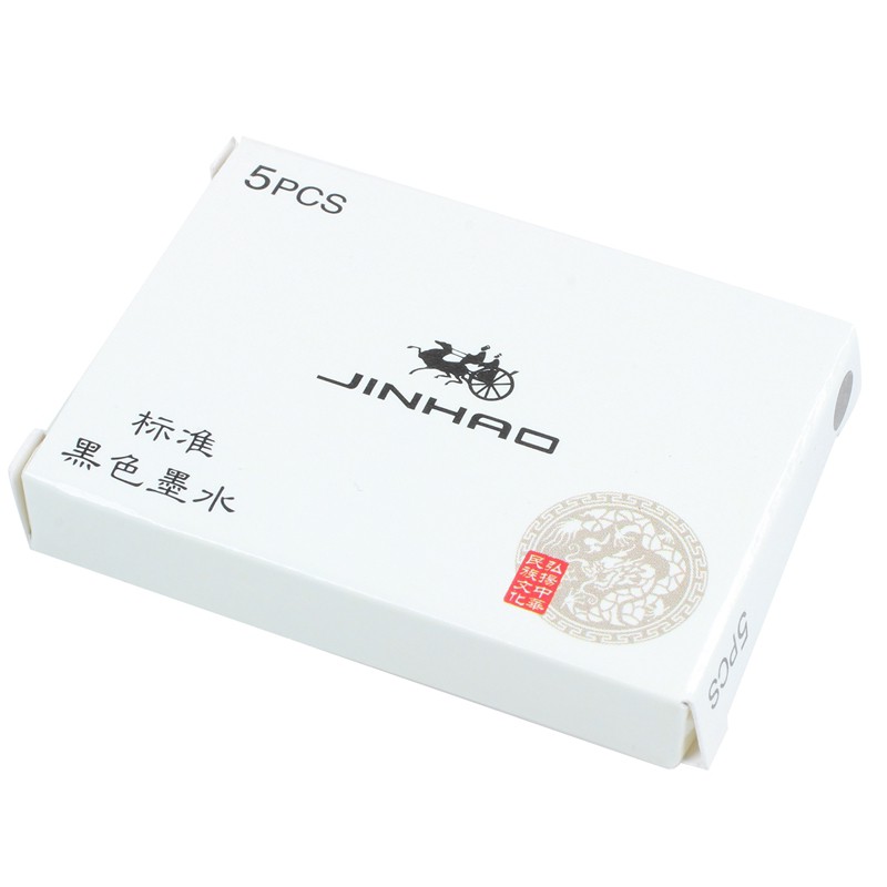 10 Ống Mực Đen Jinhao X450 Dài 5.2cm