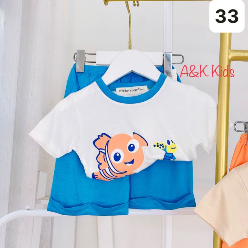 BỘ MINKY MOM LOẠI 1 BÉ TRAI SIZE 8-18KG