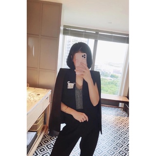 Áo vest đen