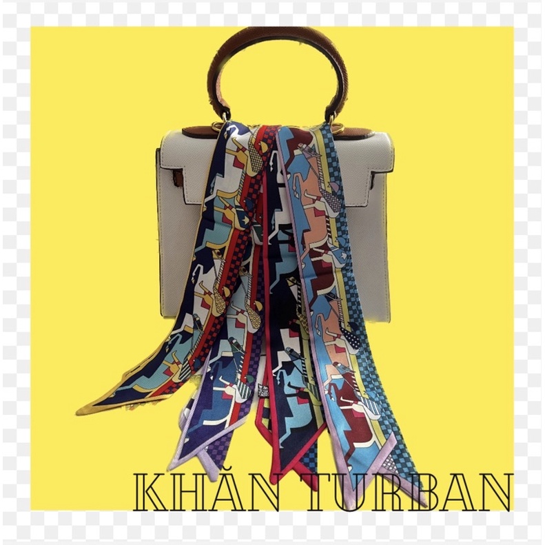 Khăn quấn túi xách con ngựa - khăn turban
