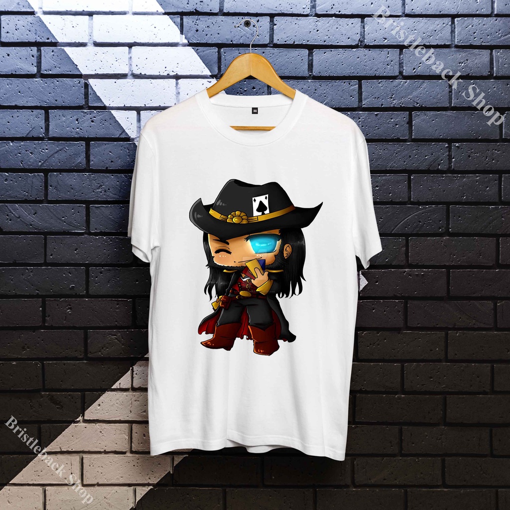 [NEW]🍭Áo Twisted Fate - LOL - Liên Minh Huyền Thoại - Twisted Fate T-Shirt cực chất - T26LM-515