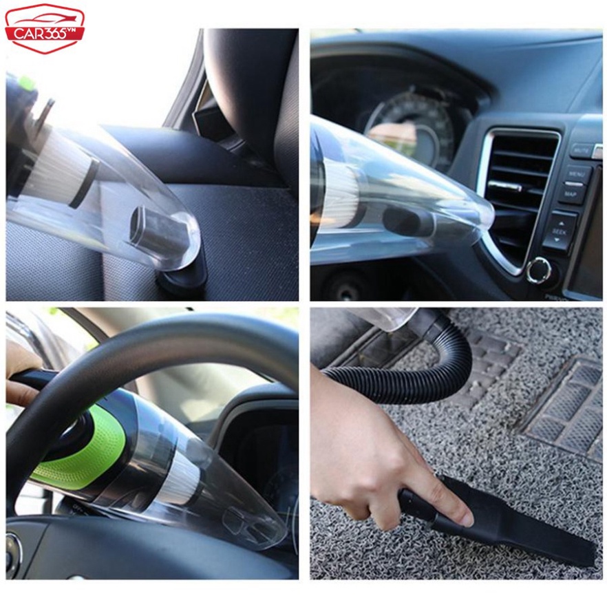 Máy hút bụi không dây cho xe ô tô thời thượng - Hút mạnh, vận động siêu mềm và tiện nghi