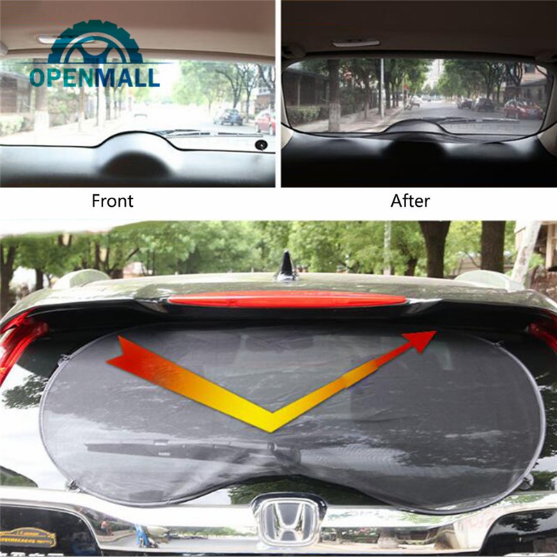 (Có video) Tấm chắn nắng cho cửa kính sau xe hơi chống tia UV chất lượng cao