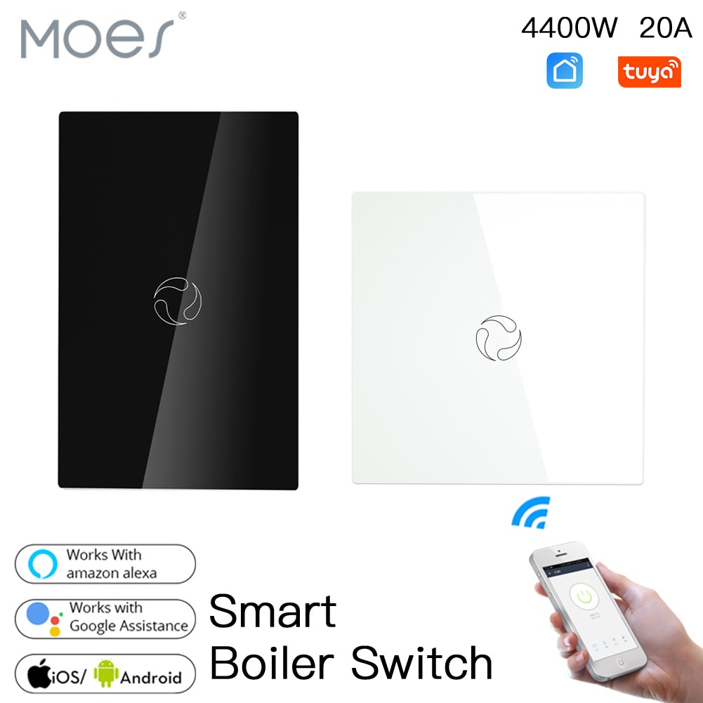 Bộ Điều Khiển Nhiệt Độ Nước Thông Minh Qua WIFI Qua Ứng Dụng Amazon, Alexa, Echo, Google Home, Điều Khiển Giọng Nói