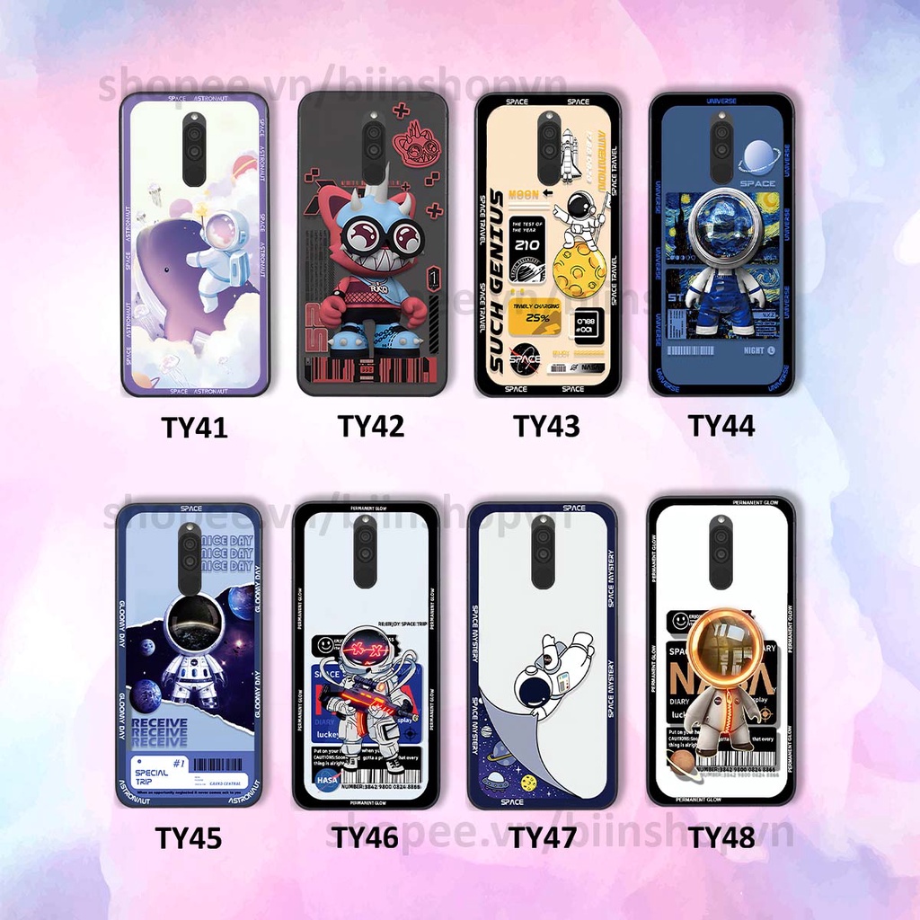 Ốp Xiaomi Redmi 8 phi hành gia vũ trụ space.x siêu đẹp, thời trang
