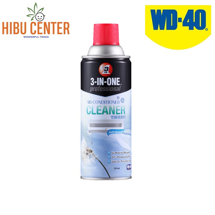 Chai Xịt Làm Sạch Máy Lạnh WD-40 3 In 1 Professional Air Conditioner Cleaner 331ml - HIBUCENTER