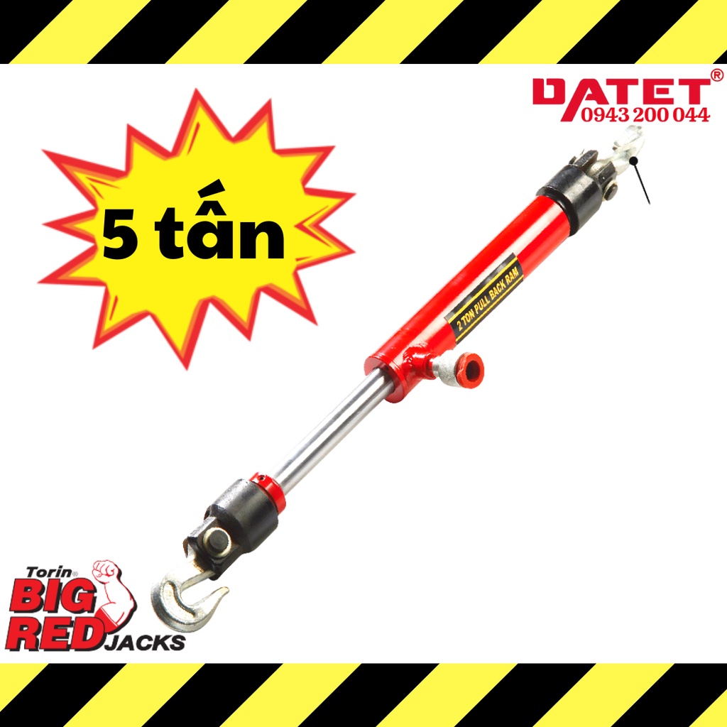 Xy lanh thủy lực kéo móc 5 tấn chính hãng Tongrun Jacks TRK1205