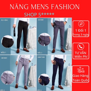 Quân Tây Nam Công Sở, Quần Âu Nam Hàn Quốc Vải Chéo Cao Cấp Co Dãn,Bền Đẹp Chống Nhăn Xù VNXK [Hàng Đẹp]