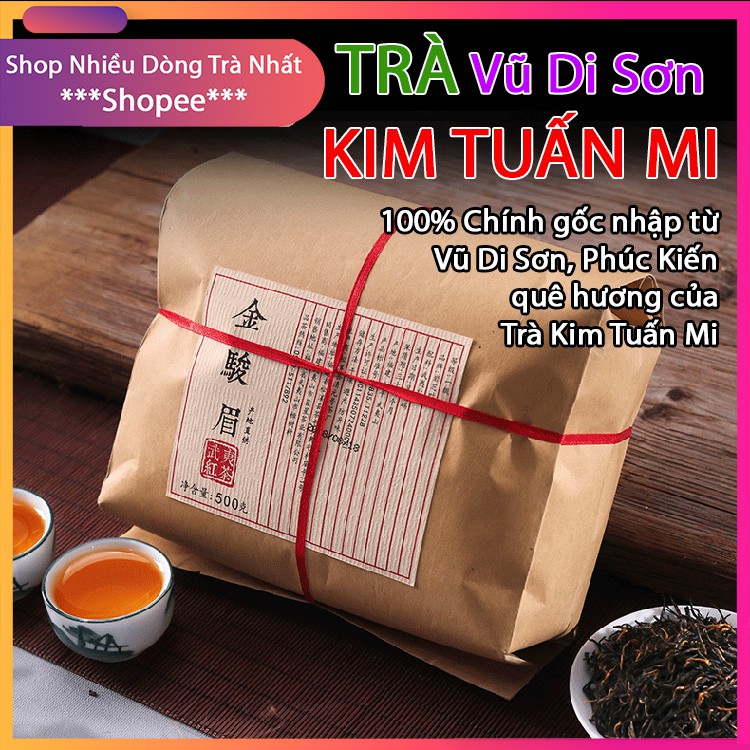 Hồng Trà Kim Tuấn Mi [10 gram DÙNG THỬ] 100% chuẩn Vũ Di Sơn