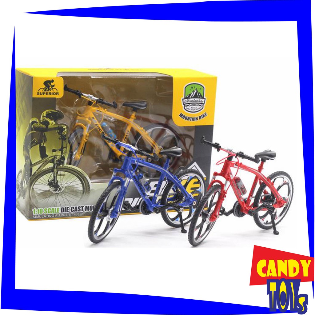 ĐỒ CHƠI MÔ HÌNH XE ĐẠP LEO NÚI TỈ LỆ 1:10 VÀ 1:8 BẰNG KIM LOẠI VÀ BÁNH CAO SU