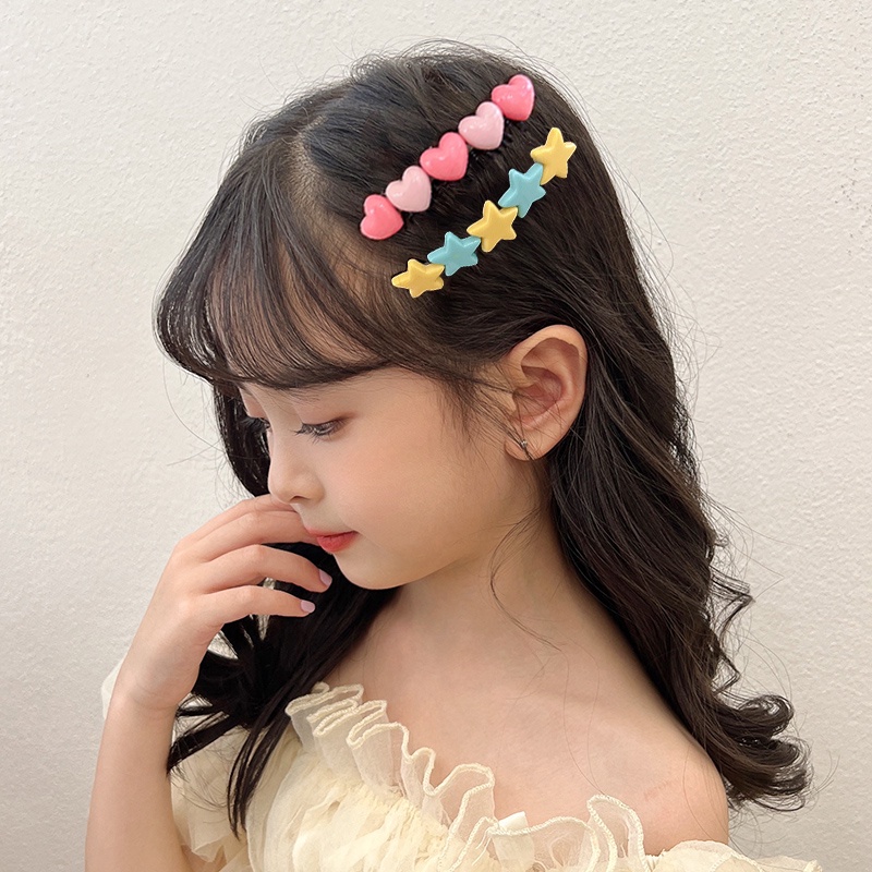 Lược Cài Tóc Hình Ngôi Sao Dễ Thương Cho Bé