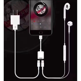 Cáp chia Lightning 1 ra 2 cho Iphone