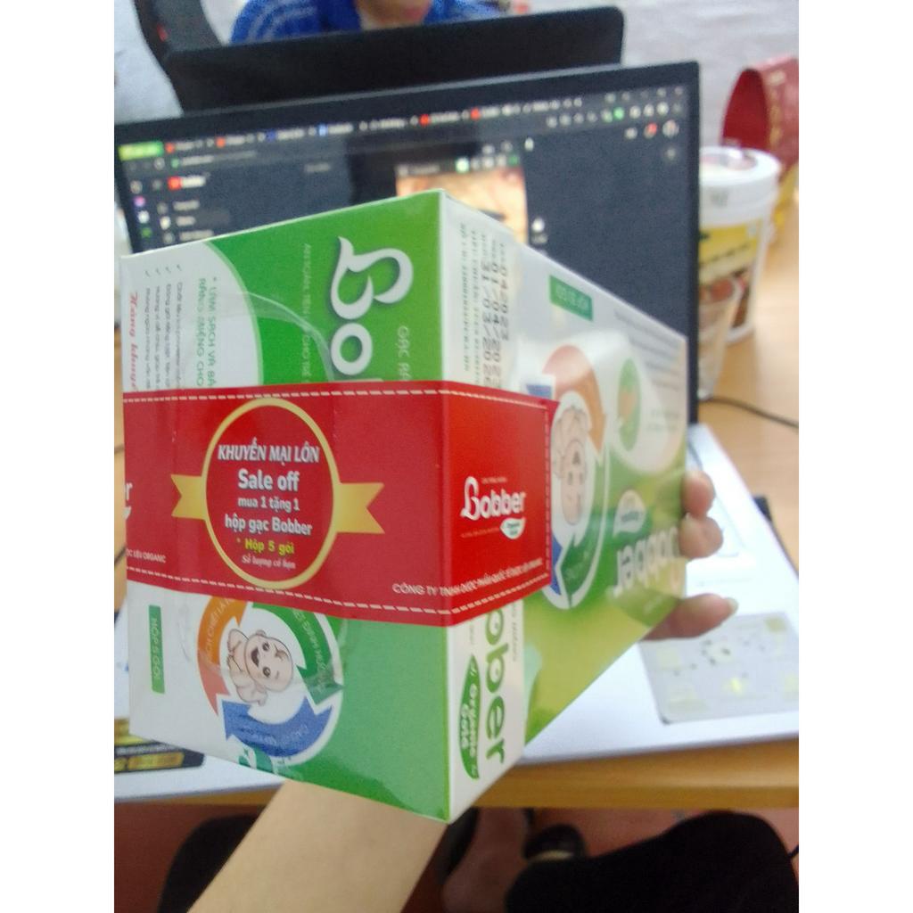 [Quà tặng] Hộp 5 gạc rơ lưỡi chăm sóc răng miệng cho bé