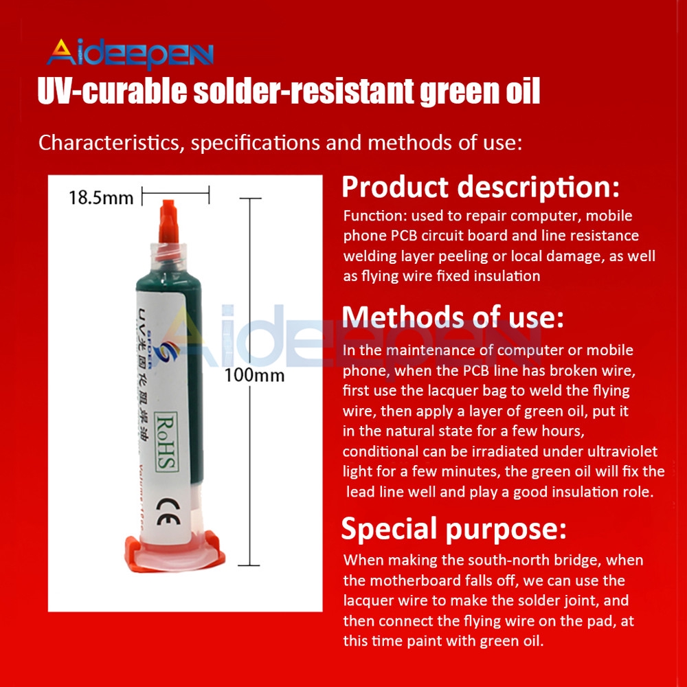 Dụng cụ bảo vệ bảng mạch PCB chống dầu 10cc | BigBuy360 - bigbuy360.vn