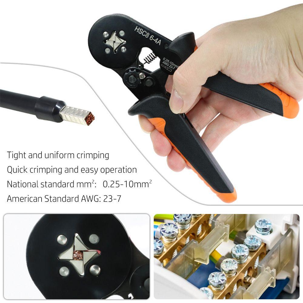 YNATURAL Bộ Kìm Uốn Dây Điện HSC8 6-4A Chất Lượng Cao