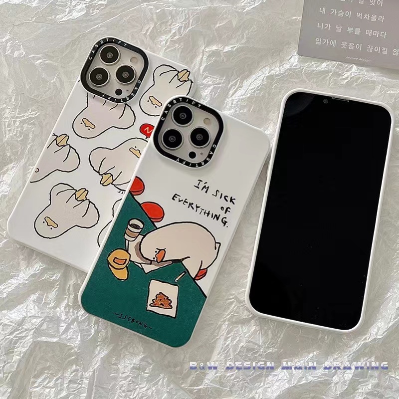 Ốp Điện Thoại Silicon Mềm Chống Sốc In Hình Vịt Lười Hoạt Hình Dễ Thương Cho iPhone 14 13 12 11 Pro MAX XR X XS MAX 6 6s 7 8 Plus