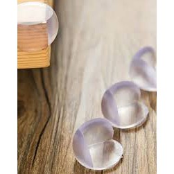 COMBO 4 MIẾNG BỊT GÓC BÀN SILICOL KÈM MIẾNG DÁN.