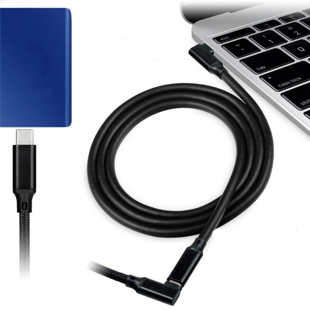 MYRONGVN Dây Cáp Nối Dài Loại C HD 4K 90 Độ PD 100W Chất Lượng Cao