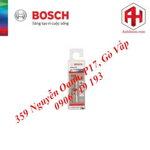 Bộ mũi khoan Inox Bosch HSS-Co 2.5mm (10 mũi)